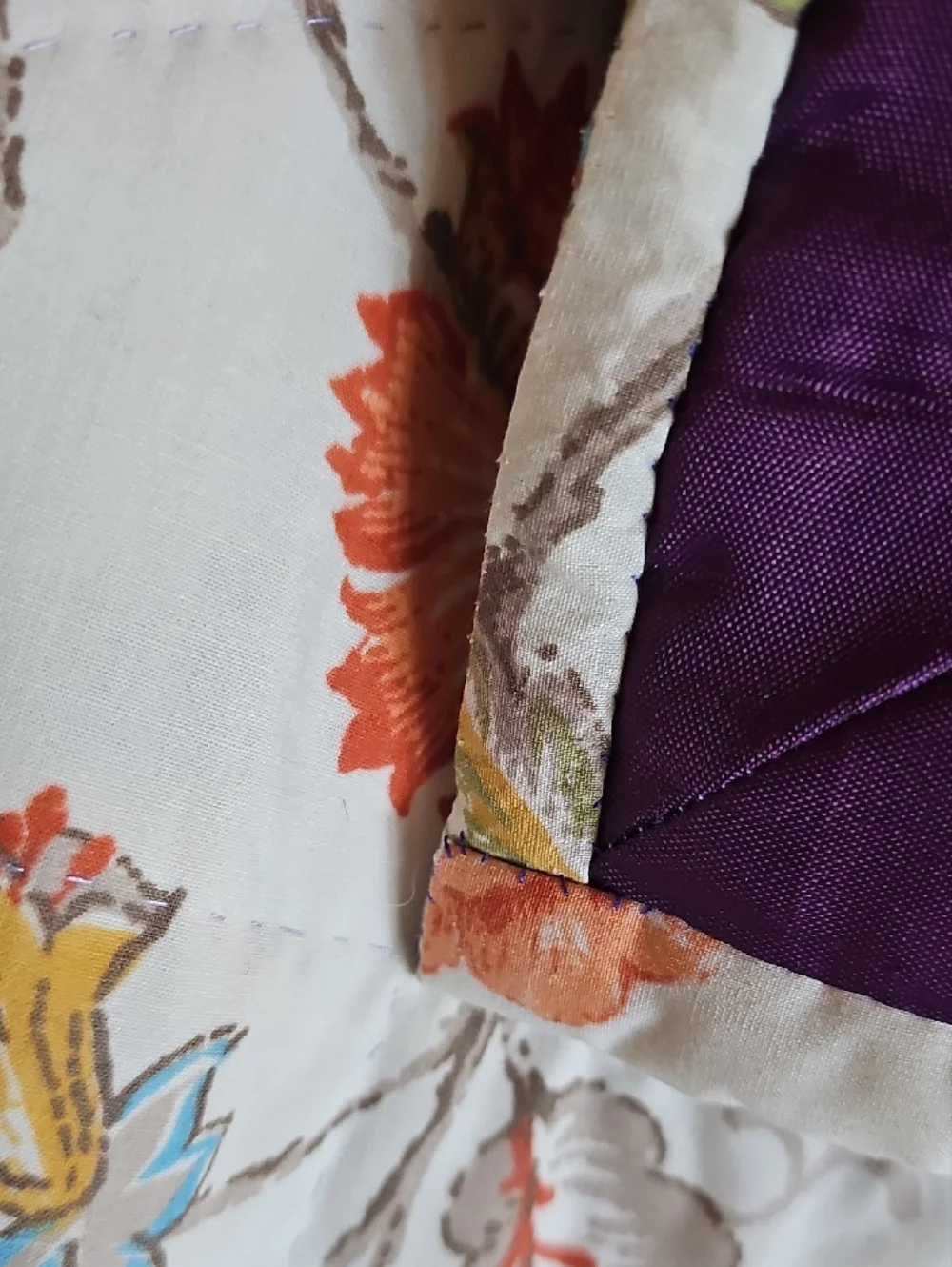 Colorful Geometric Star Patchwork Throw - Picture 8 of 14